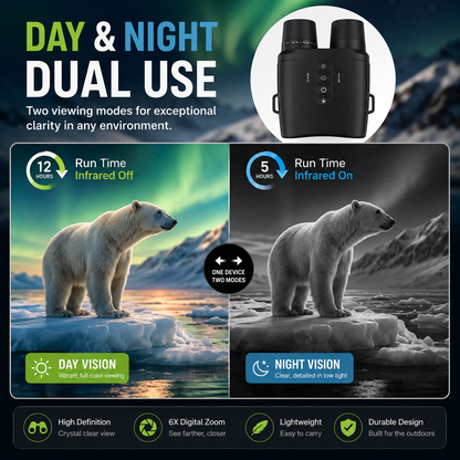 TrailSight™ 2.5K Digital Night Vision Binoculars