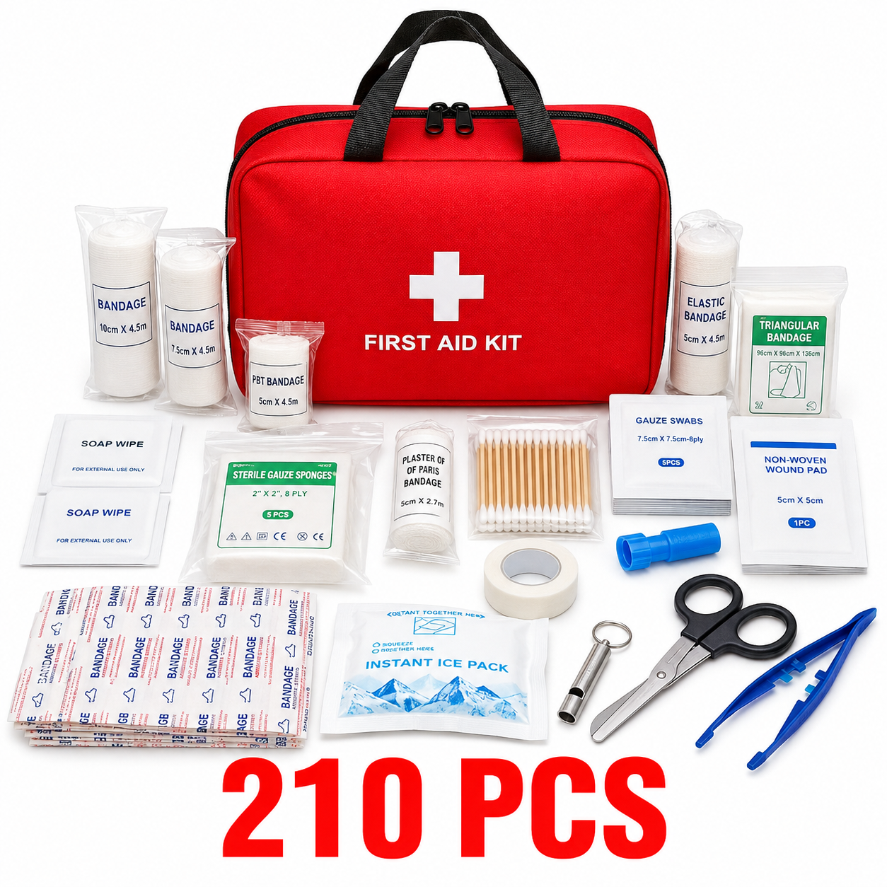 TrailAid 210-Piece Emergency Kit