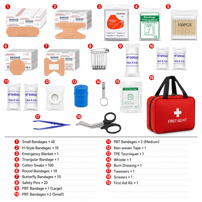 TrailAid 210-Piece Emergency Kit