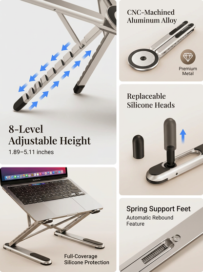 VertexMount™ 3-in-1 Foldable Tripod Stand
