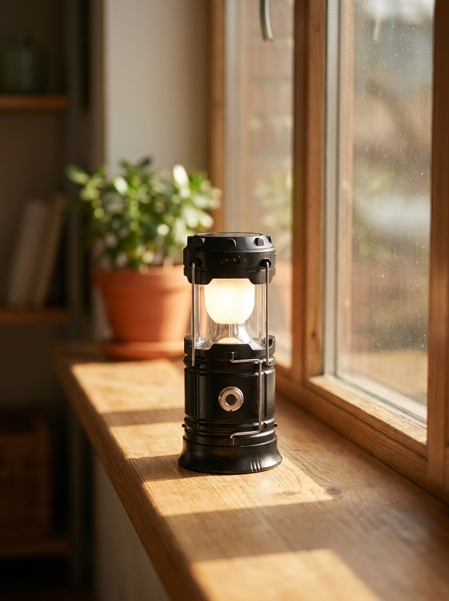 TrailGlow Pro ilumina una habitación durante un corte de luz